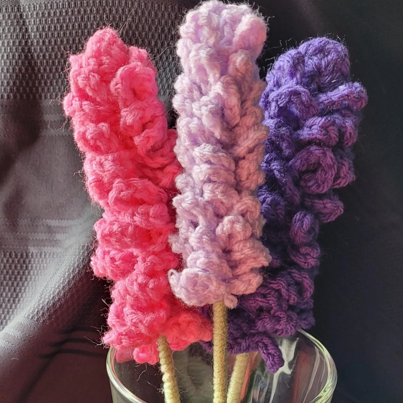 Lavender Flower Crochet