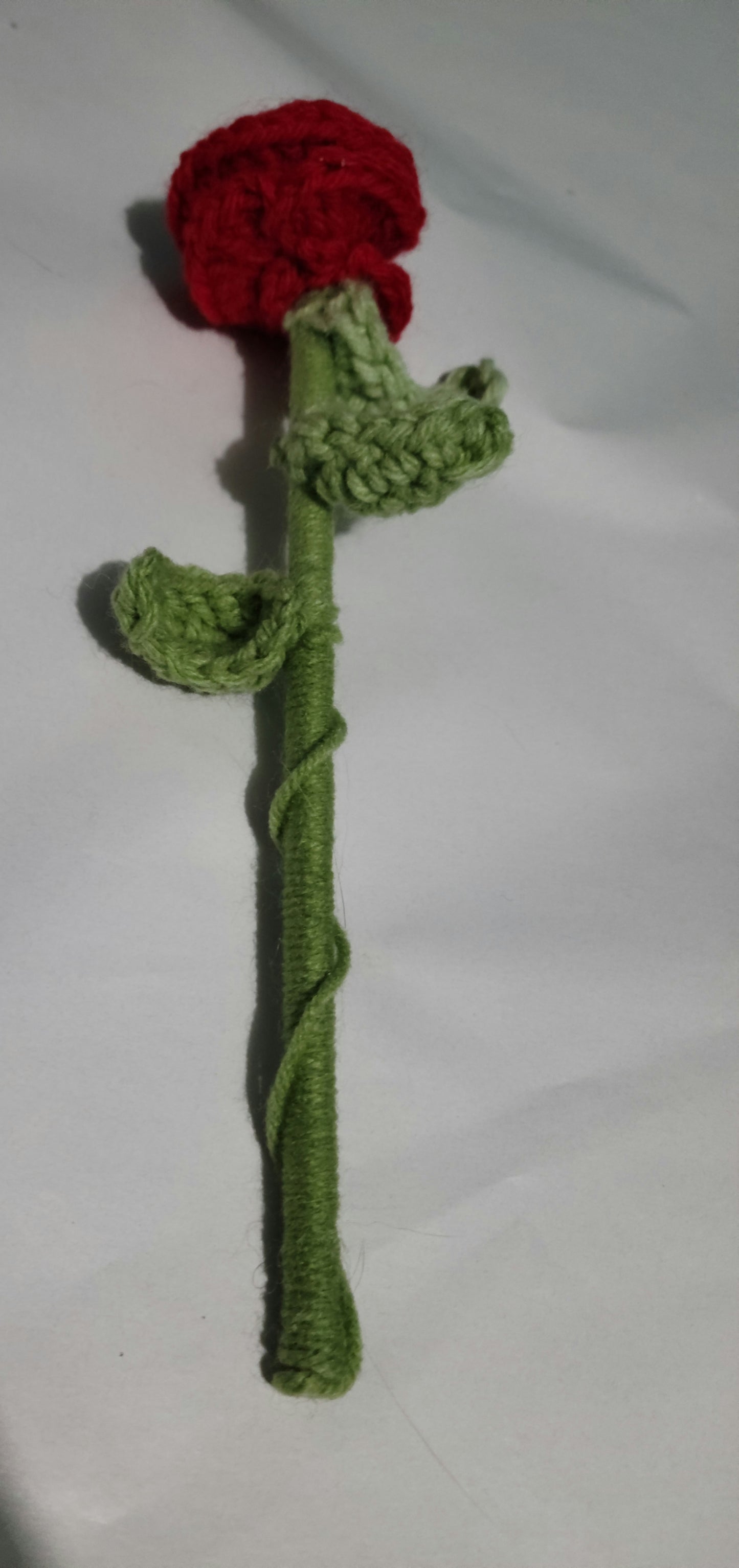 Rose with Stem Crochet