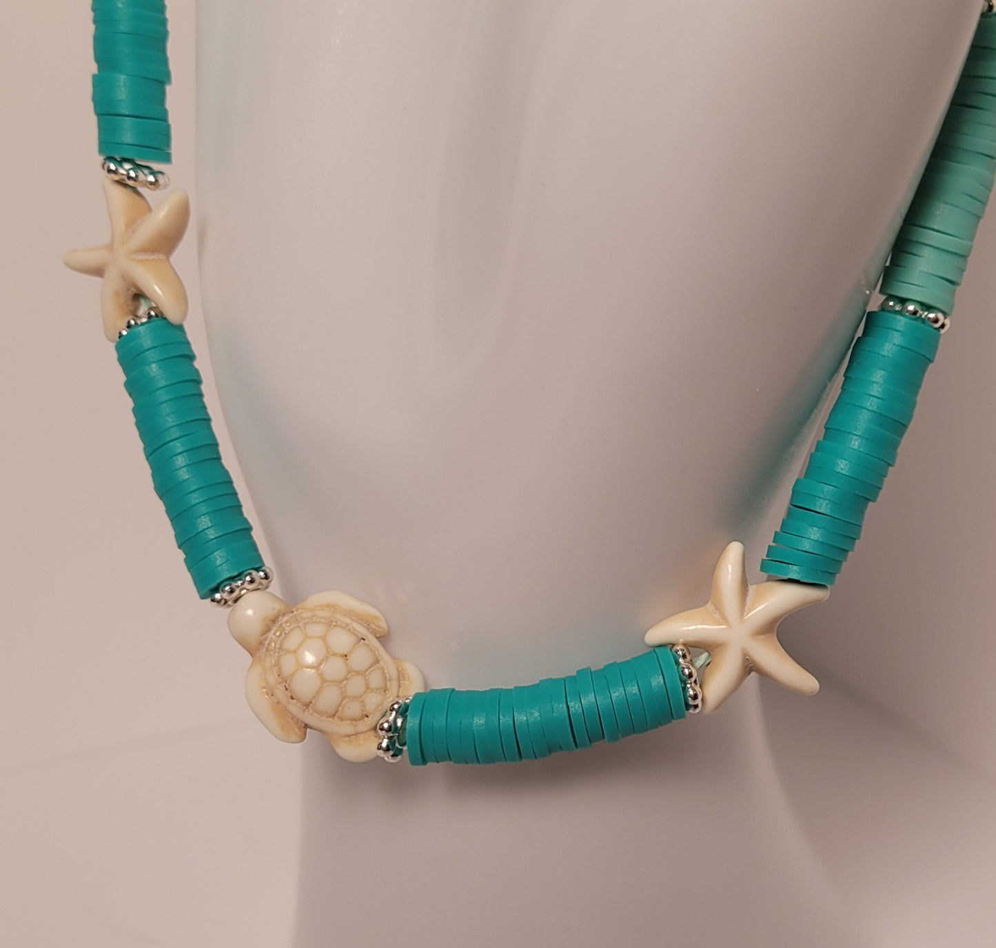 Turquoise Turtle Beach Bracelet