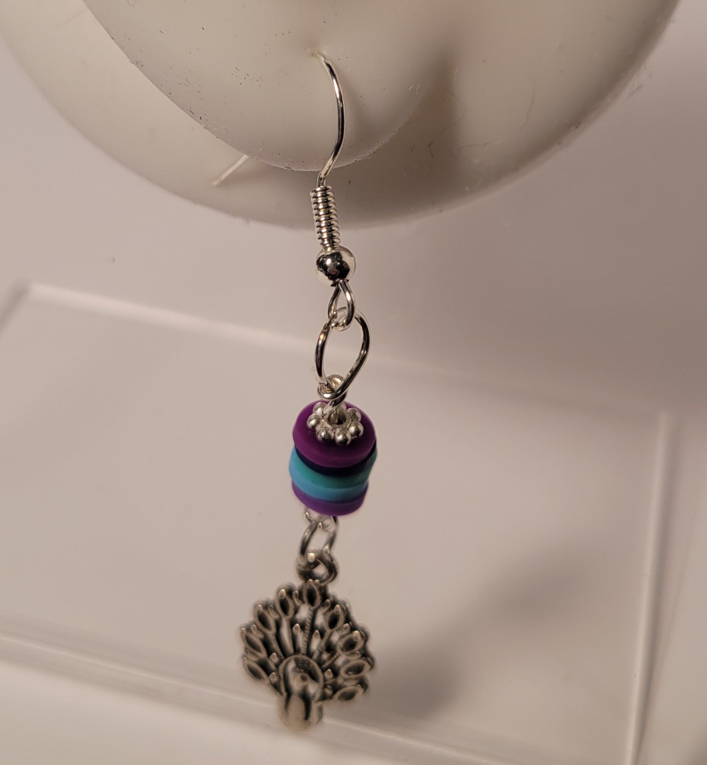 Peacock Earrings